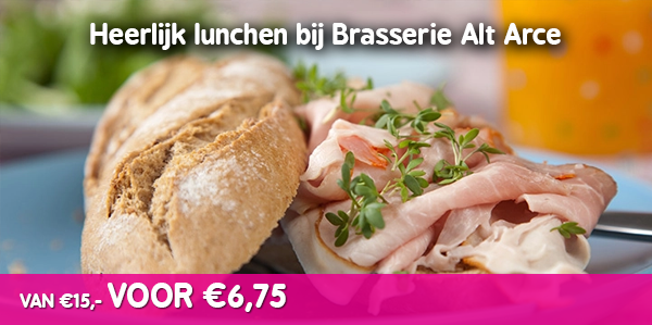 Lunchen bij Brasserie Alt Arce