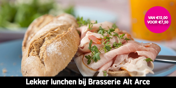 Lekker lunchen bij Brasserie Alt Arce