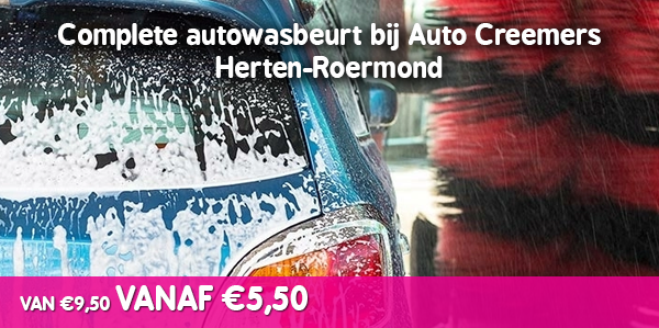 Autowasbeurt bij Auto Creemers