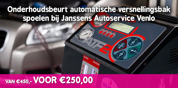 Versnellingsbak spoelen bij Janssens Autoservice Venlo