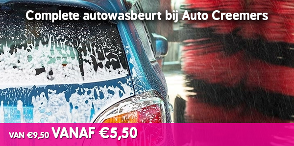 Complete autowasbeurt bij Auto Creemers