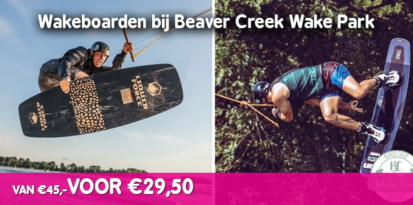 Wakeboarden bij Beaver Creek Wake Park