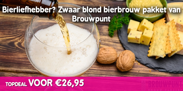 Bierbrouw pakket van Brouwpunt