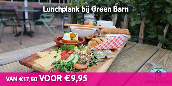 Lunchplank bij Green Barn