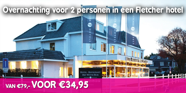 Overnachting voor 2 personen in een Fletcher hotel