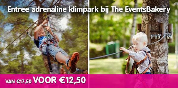 Entree adrenaline klimpark bij The EventsBakery