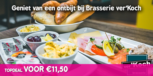 Ontbijt bij Brasserie ver’Koch