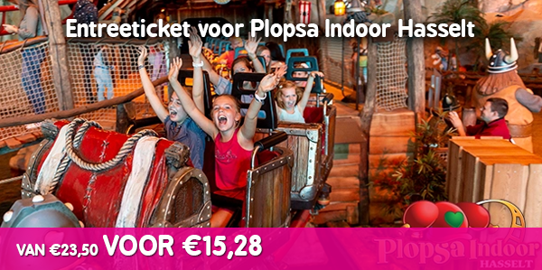 Entree Plopsa Indoor Hasselt