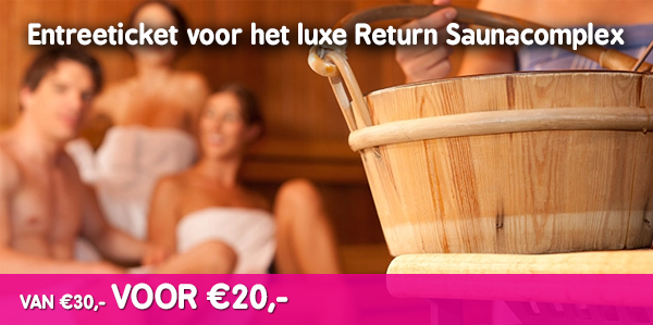 Entreeticket voor Return Saunacomplex