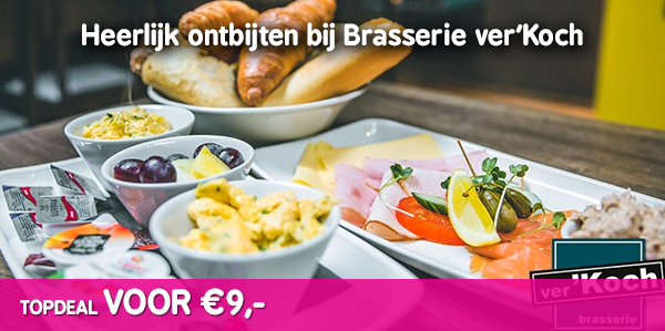 Ontbijt bij Brasserie ver'Koch