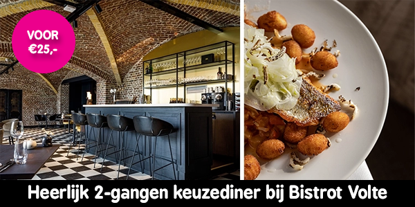 Diner bij Bistrot Volte