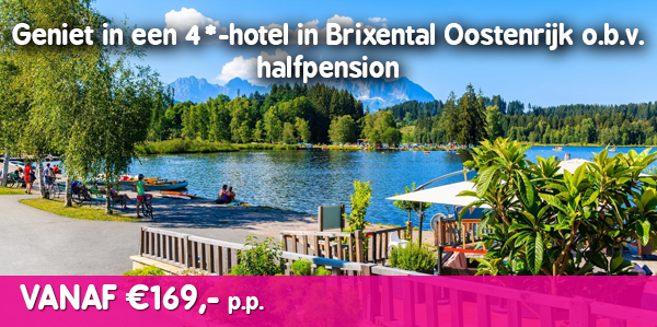 4*-hotel in Brixental Oostenrijk o.b.v. halfpension