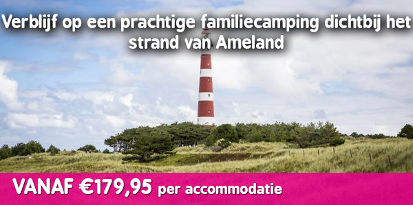 Familiecamping op Ameland