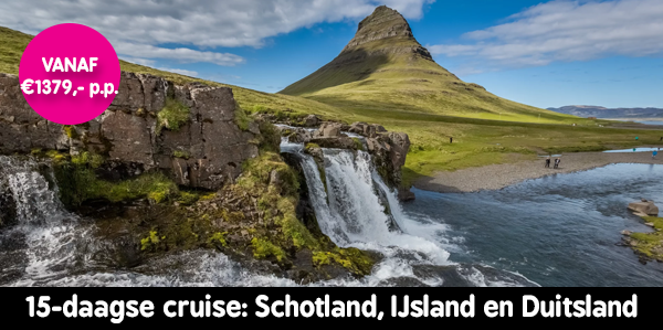 Cruise Schotland, IJsland en Duitsland