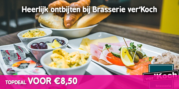 Luxe ontbijt bij Brasserie ver'Koch