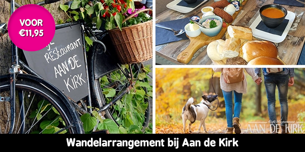 Wandelarrangement bij Aan de Kirk