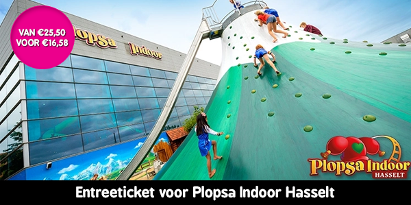 Entree Plopsa Indoor Hasselt